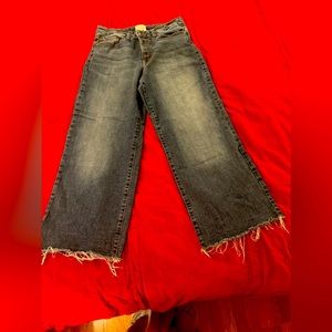 Denim Culottes/Capris